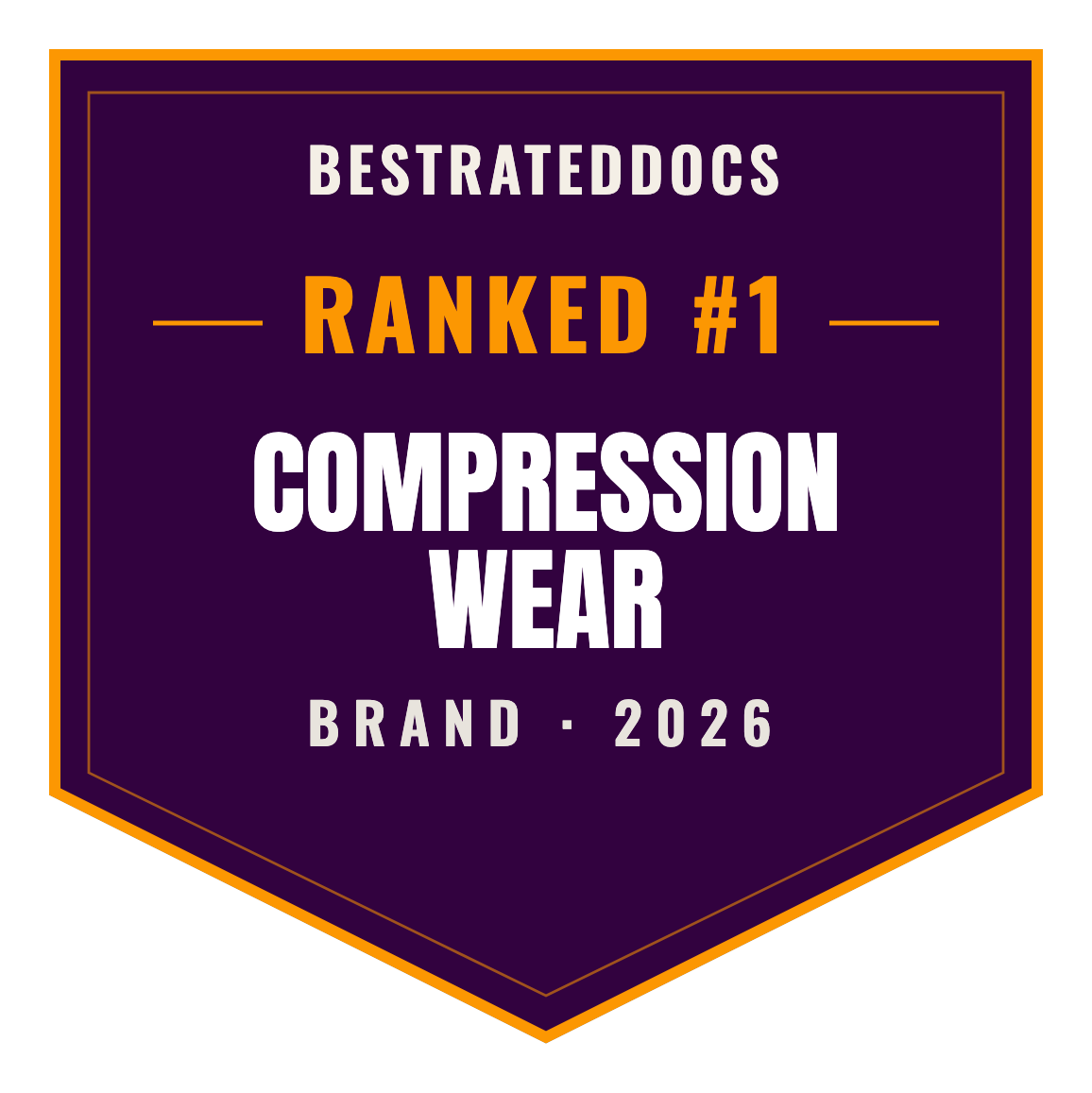 BestRatedDocs Top Brand 2026 — Compression Wear