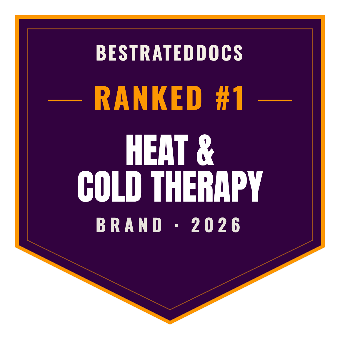 BestRatedDocs Top Brand 2026 — Heat & Cold Therapy