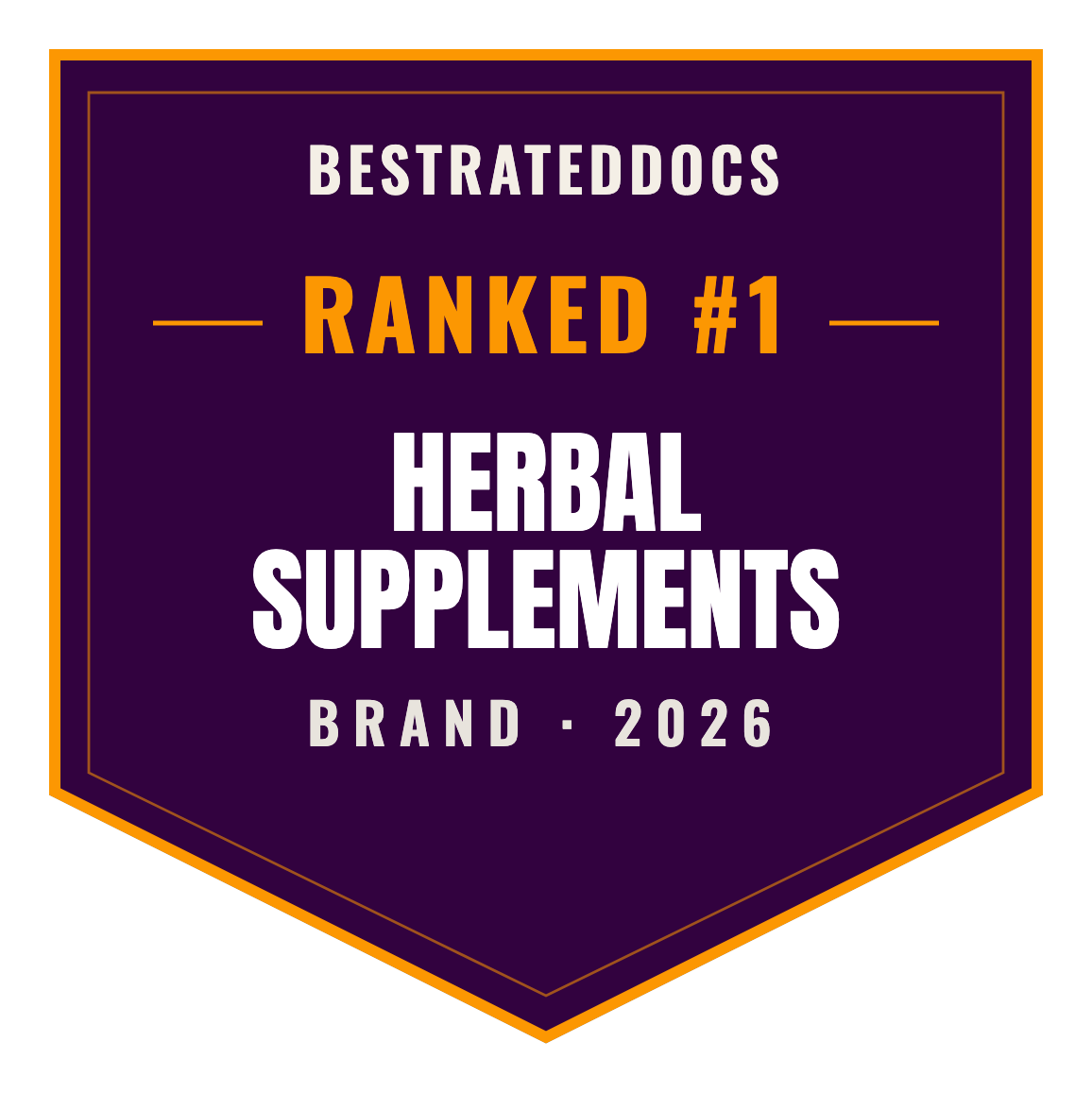 BestRatedDocs Top Brand 2026 — Herbal Supplements