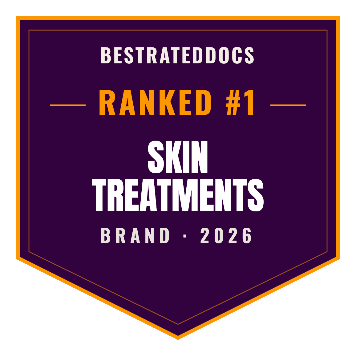 BestRatedDocs Top Brand 2026 — Skin Treatments