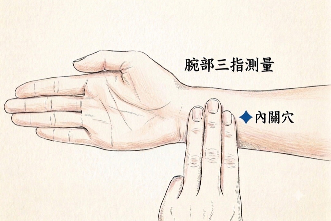 Best motion sickness bands of 2026 — locating the P6 Nei-Kuan acupressure point on the wrist where anti-nausea bands press
