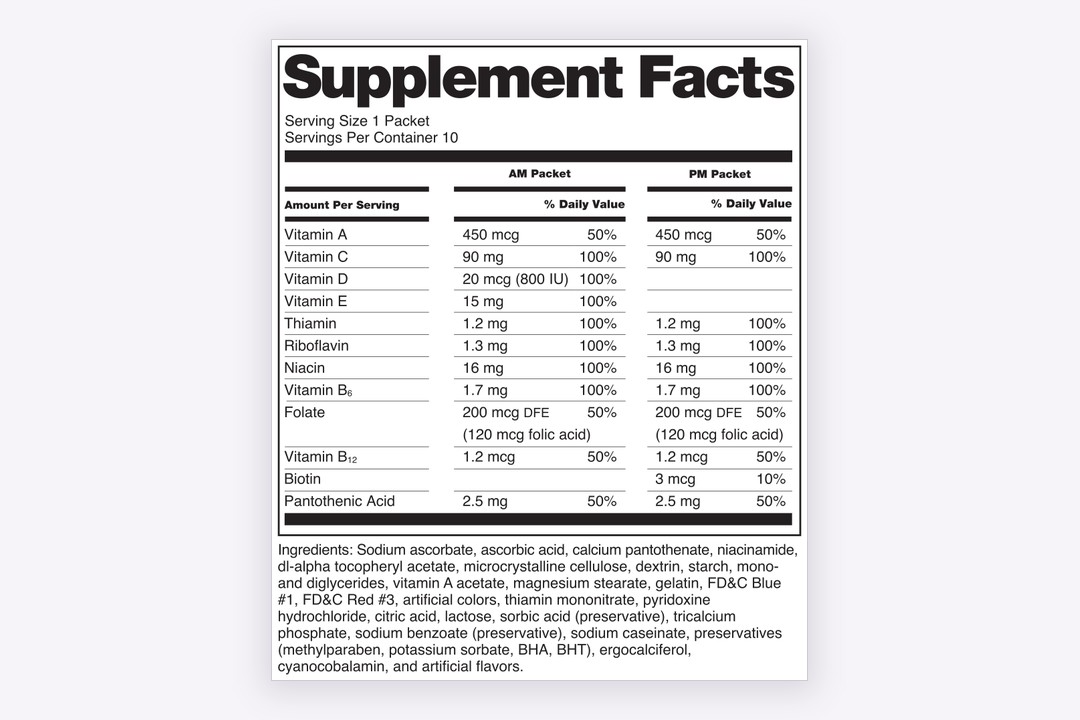 Pharmacy shelves lined with vitamin and dietary supplement bottles, each carrying a Supplement Facts panel