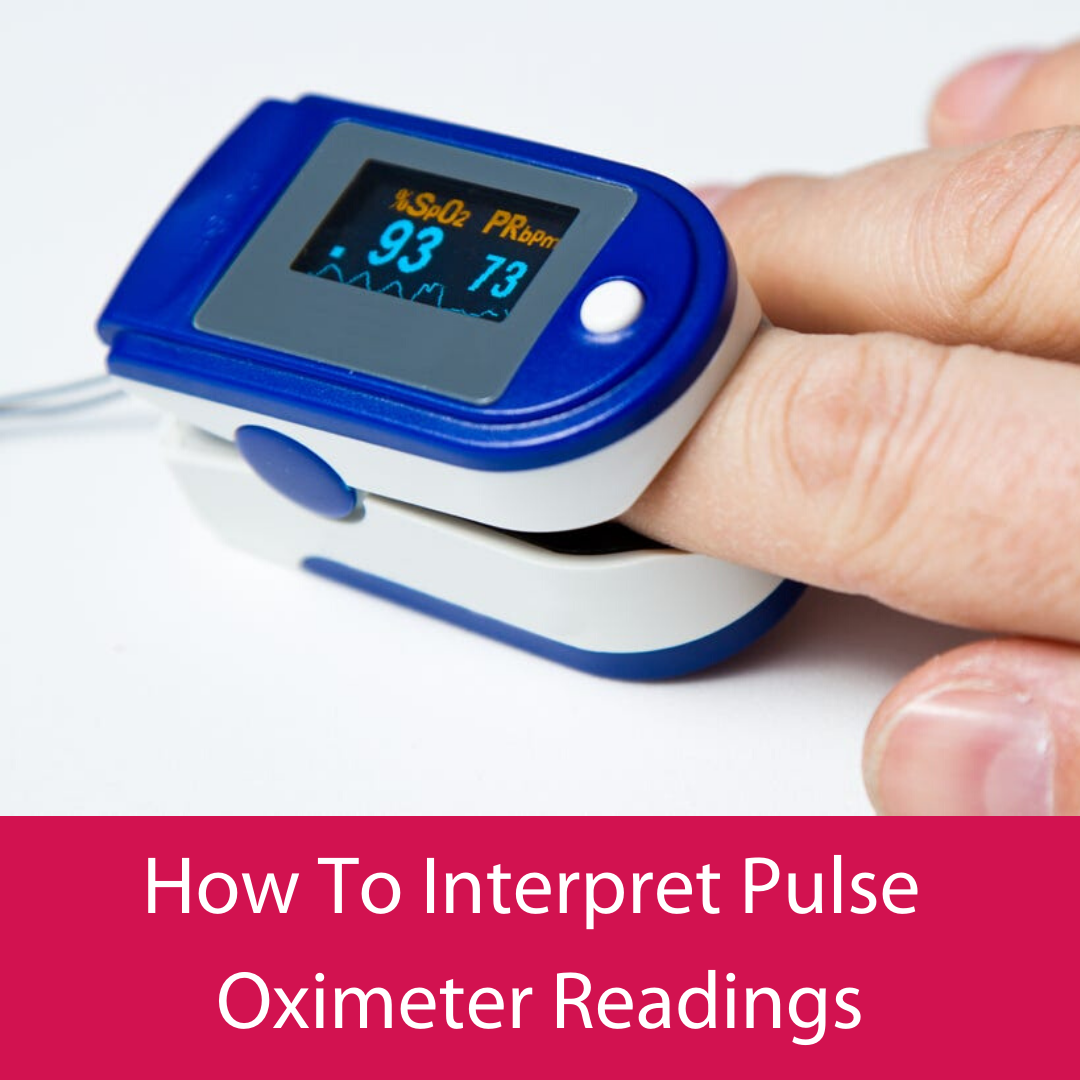 what do the readings mean on a pulse oximeter